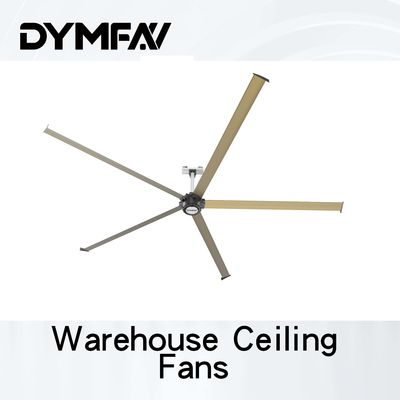 12ft Hvls Industrial Large Ceiling Fan Energy Saving For Warehouse