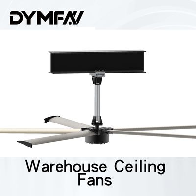 HVLS Extra Large Residential Ceiling Fans Aluminum Alloy Industrial Ceiling Fan