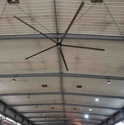 7.1m 1.5kw High Efficiency Workshop Ceiling Fans HVLS Big Commercial Fans
