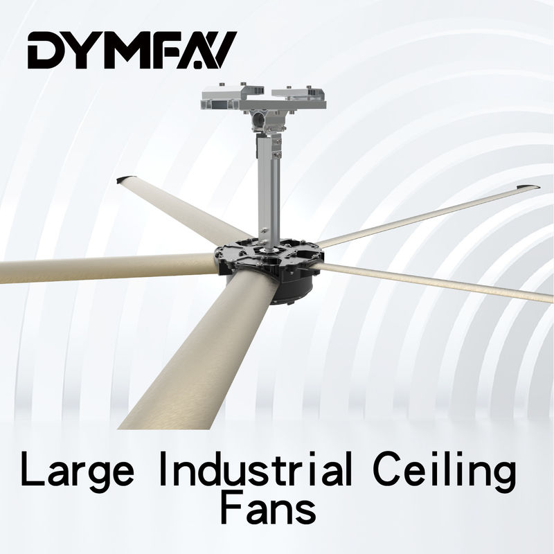 4.3m 0.7kw Gearless HVLS Large Industrial Ceiling Fans