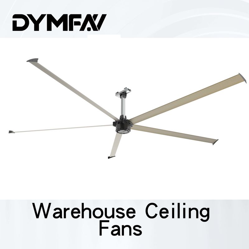 Electric Industrial Commercial HVLS Fans Big Large Commercial Outdoor Ceiling Fans