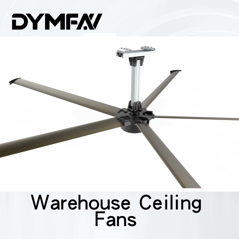 Industry Big Giant Ceiling Fans Aluminum Blades HVLS Fan