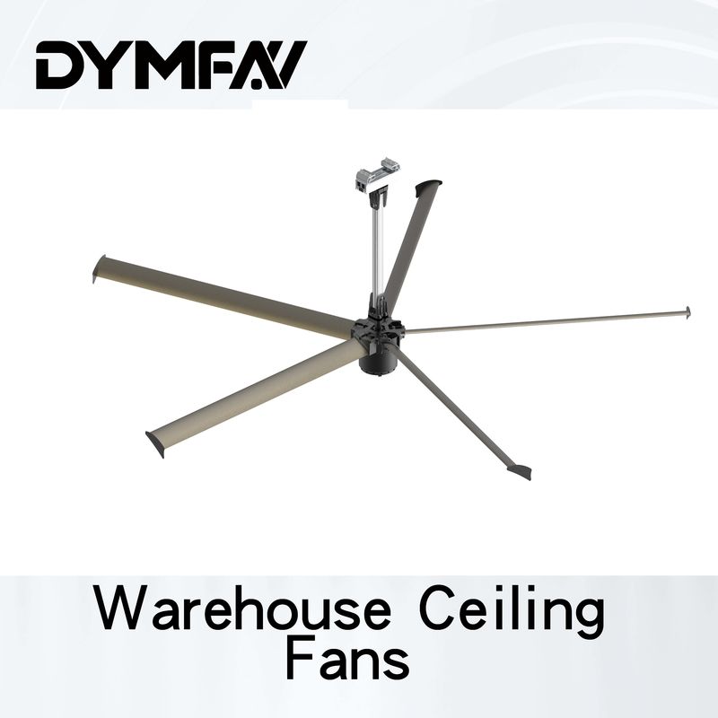 7.1m 1.5kw  High Volume Low Speed Fans Workshops HVLS Big Commercial Ceiling Fans