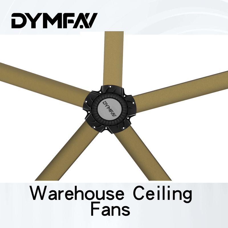 5m 0.7kw High Volume Low Speed Fans Workshops Commercial Shop Ceiling Fans