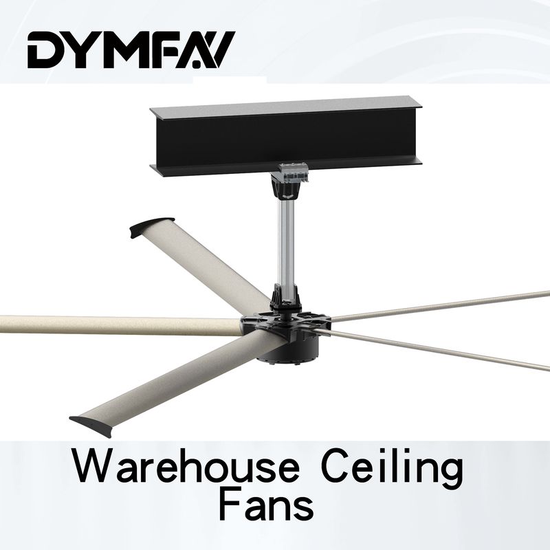 Indoor Outdoor Industrial HVLS Fan High Volume Low Speed