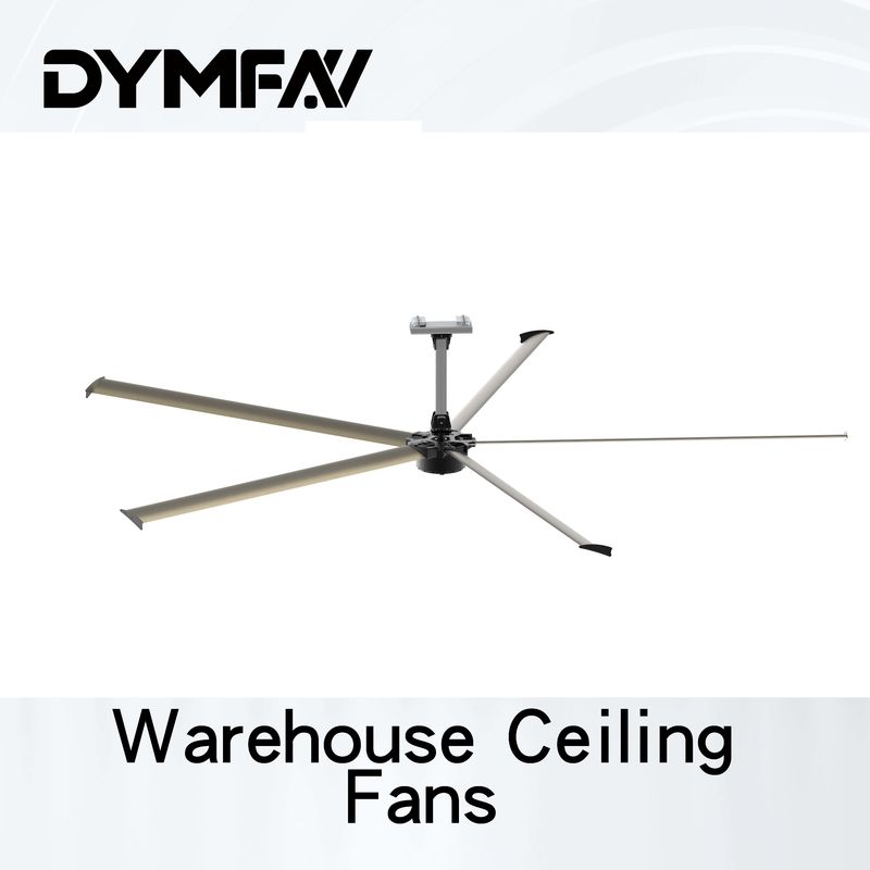 4.9m Big HVLS Fans AC Motor Big HVLS Ceiling Fan For Storerooms