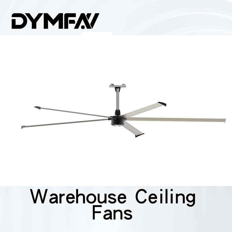 20FT 6.1M Big Ceiling Fan Low Noisy HVLS Fan For Mosque