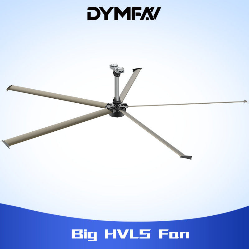 7.1m Brushless Big HVLS Fans For Warehouse 60RPM 50HZ