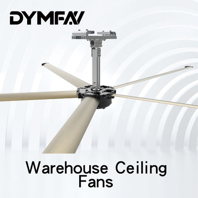 ventilatore da soffitto commerciale economizzatore d'energia dei ventilatori da soffitto HVLS del magazzino 0.7kw di 5m