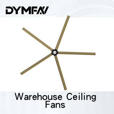 6.6m 1.5kw 5 Blades High Volume Low Speed Fans Workshops Industrial Indoor Fan